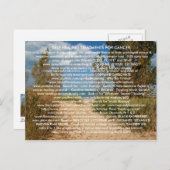 癌と病気の葉書からの自己治癒 ポストカード (正面/裏面)