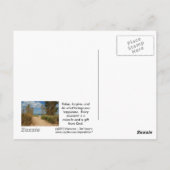 癌と病気の葉書からの自己治癒 ポストカード (裏面)