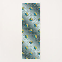 癌と金属のヘビ ヨガマット