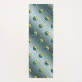 癌と金属のヘビ ヨガマット (裏面)