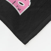 癌の生存私の傷物語認識度女性 フリースブランケット (角)