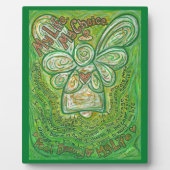 癌の私の人生、私の選択詩エンジェルアートプラーク フォトプラーク (正面)