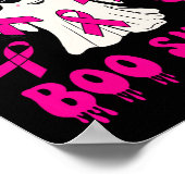 癌はブシートハロウィーン乳癌の警告である ポスター (角)