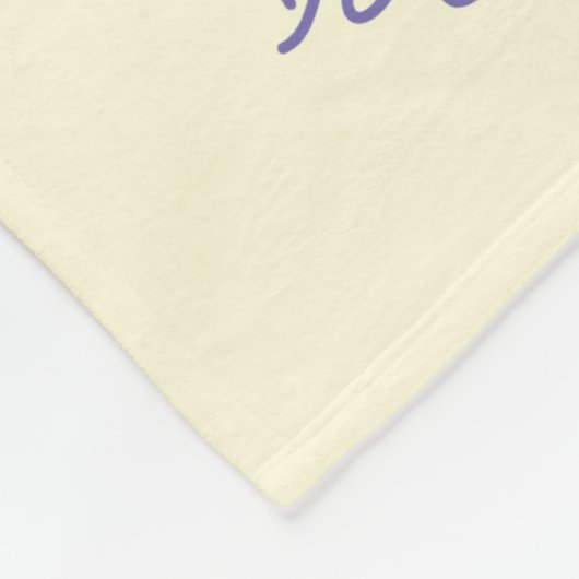 『癌は翼を持てない化学カスタム毛布』 フリースブランケット (角)