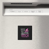 癌は間違った魔女の面白いハロウィーンブレアを選んだ マグネット (インサイチュ (食洗機))