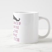 癌は間違った魔女専門のマグカップを選んだ ジャンボコーヒーマグカップ (右)