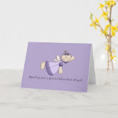 癌患者のための守り神 カード (黄色い花)