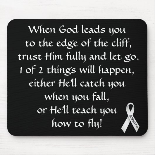 癌感動的生存者マウスパッド節 マウスパッド (正面)