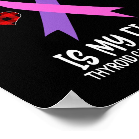 癌認識度娘の戦いは私の戦い ポスター (角)