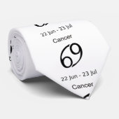 癌69〔占星術の〕十二宮図サインThunder_Cove ネクタイ (ロール)