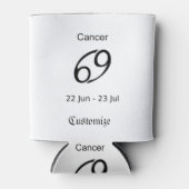 癌69〔占星術の〕十二宮図サインThunder_Cove 缶クーラー (正面)