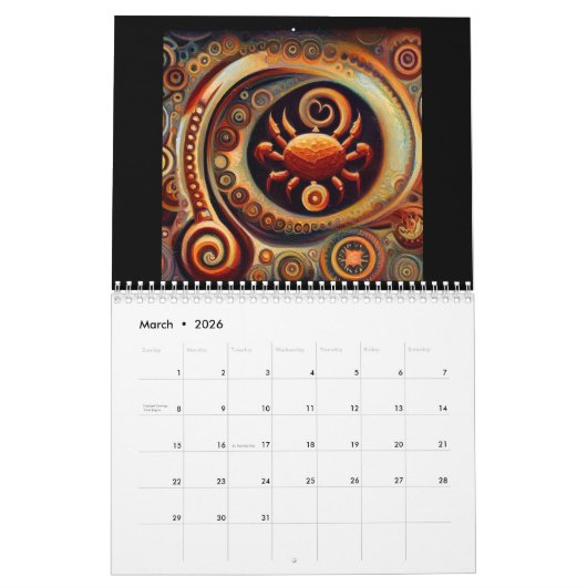 癌 カレンダー (3月 2026)