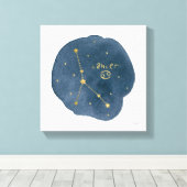 癌 キャンバスプリント (インサイチュ (ウッドフロア))