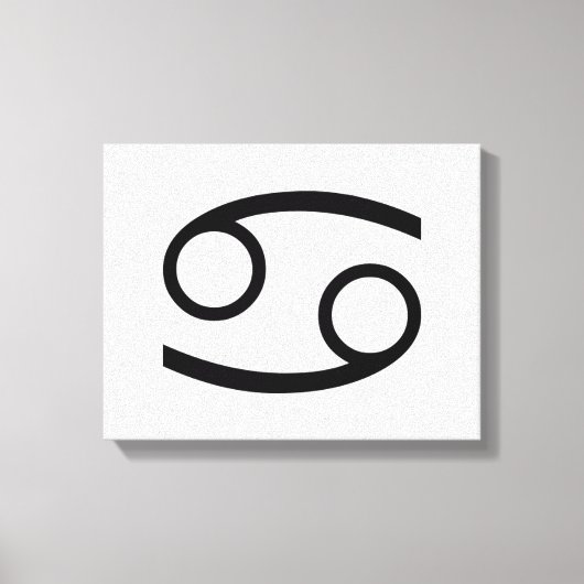 癌 キャンバスプリント (正面)