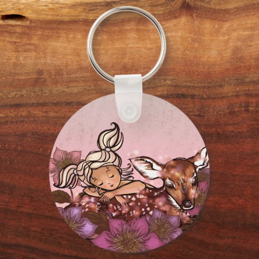 癌 キーホルダー (正面)