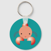 癌 キーホルダー (正面)