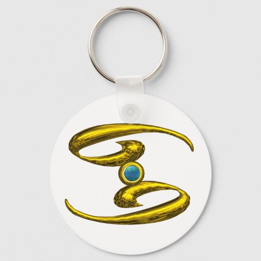 癌 キーホルダー (正面)