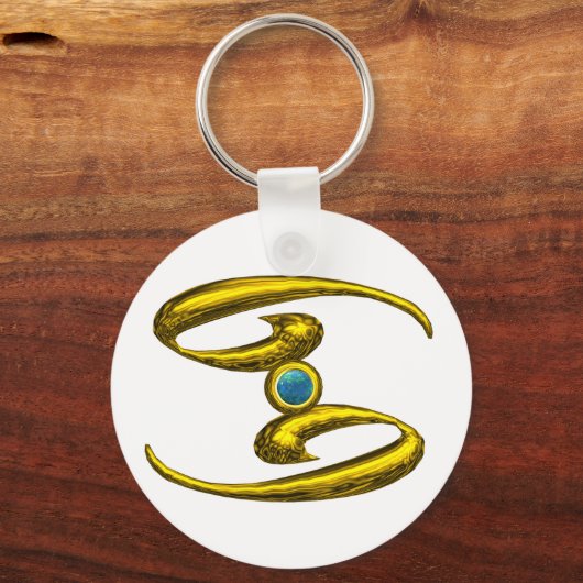 癌 キーホルダー (正面)