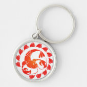癌 キーホルダー (正面)