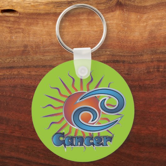 癌 キーホルダー (正面)