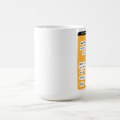 癌 コーヒーマグカップ (中央)