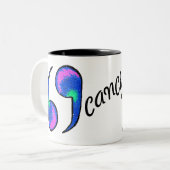 癌。ジクプ ツートーンマグカップ (正面左)