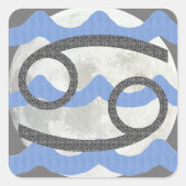 癌 スクエアシール (正面)