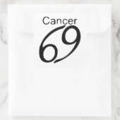 癌 スクエアシール (バッグ)