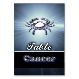 癌 テーブルナンバー