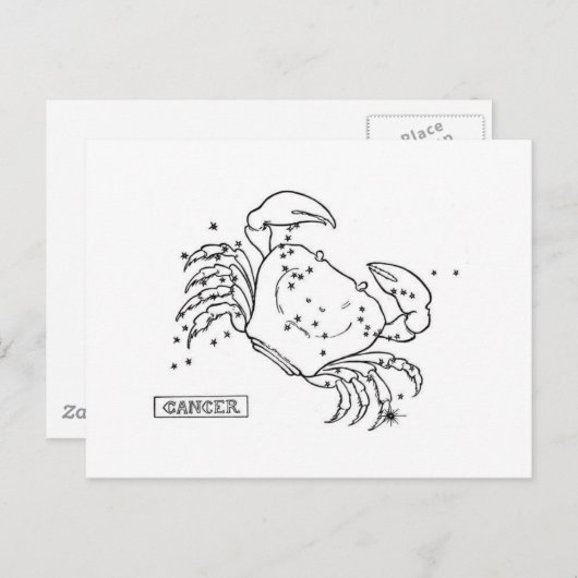 癌 ポストカード (正面/裏面)