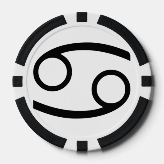 癌 ポーカーチップ (正面)