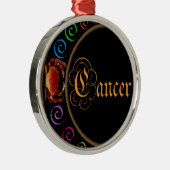 癌 メタルオーナメント (右)