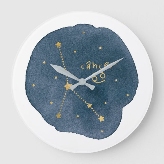 癌 ラージ壁時計 (正面)