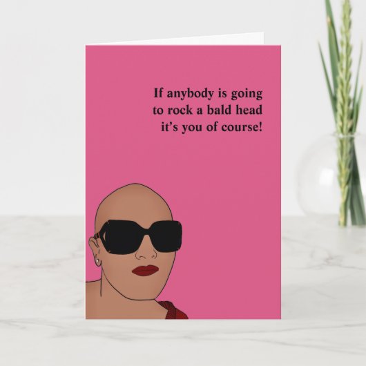 癌/化学脱毛 カード (正面)