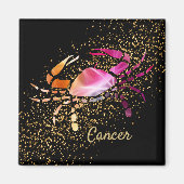 癌 – 〔占星術の〕十二宮図徴候 マグネット (正面)