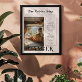 癌 | 〔占星術の〕十二宮図星占い写真新聞 ポスター