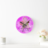 癌 – 閉鎖…時間だ ラウンド壁時計 (ホーム)