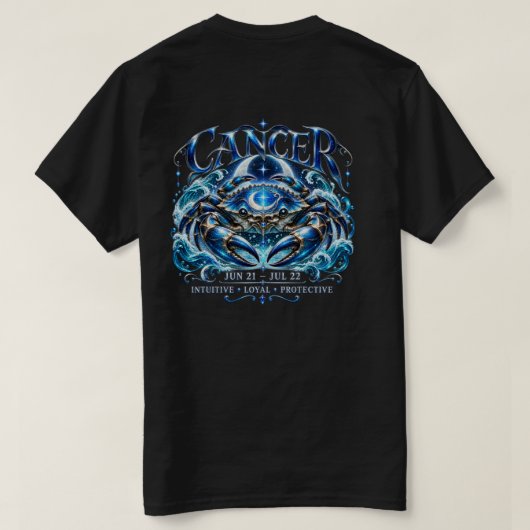 癌 Tシャツ (デザイン裏面)