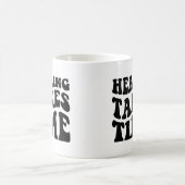 癒えるには時間が必要 マグカップ (中央)