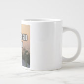 癒されたことに神に感謝マグカップ ジャンボコーヒーマグカップ (右)