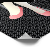 癒されるタイルをMah Jong ポスター (角)