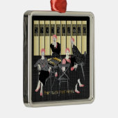 癒されるタイルをMah Jong メタルオーナメント (右)