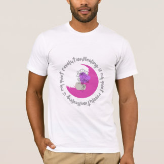 癒しが私の静かな革命 – 力を与える言葉 Tシャツ