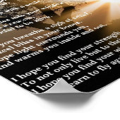 「癒してほしい」ポスター ポスター (角)