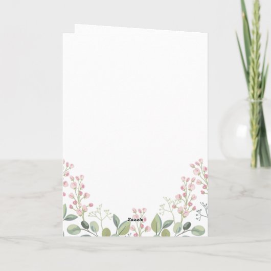 癒しと心地よい祈りの言葉カスタムが元気 カード (裏面)