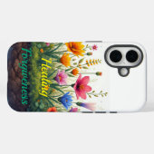 癒しには寛容な愛の信仰が必要 Case-Mate iPhoneケース (裏面 (横))