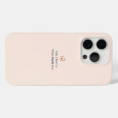 癒しのものに囲まれて ミニマルモチベーション Case-Mate iPhoneケース (裏面 (横))