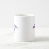 癒しのやすらぎ 単純な慰めがここに コーヒーマグカップ (中央)