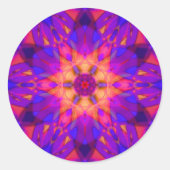癒しのエネルギー曼荼羅 ラウンドシール (正面)