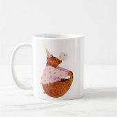 癒しのクマのファンタジーマグ コーヒーマグカップ (左)